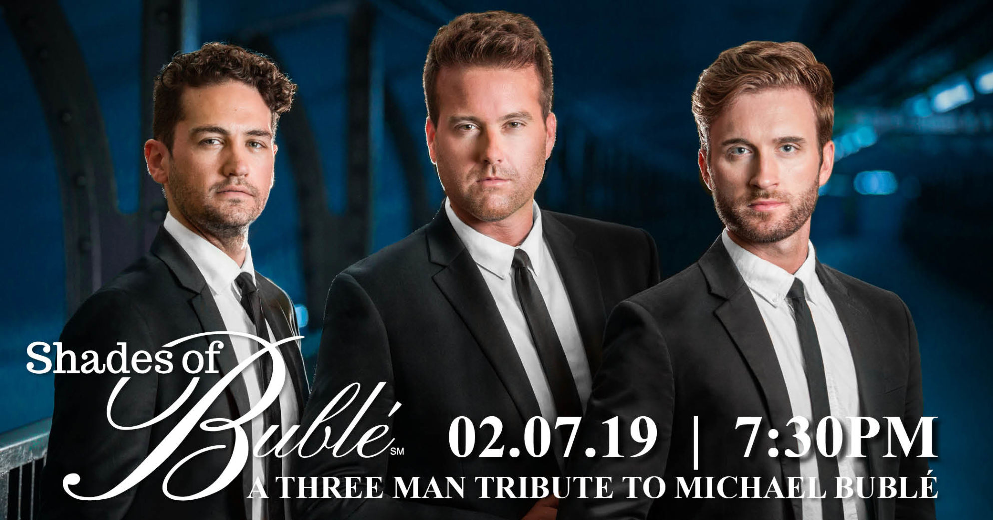 Shades of Bublé: A Three-Man Tribute to Michael Bublé